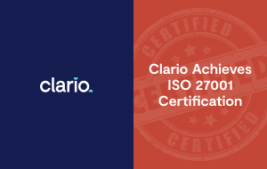 Clario Achieves ISO 27001 Certification 